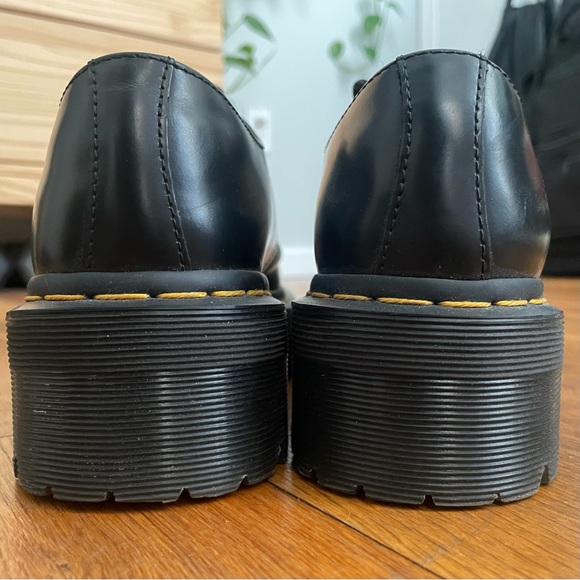 Dr Martins 1461 Quad Platform Oxfords EU38 / US7 Black - Picture 4 of 7